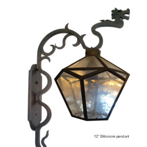 Biltmore Outdoor Light with Dragon Serpentine