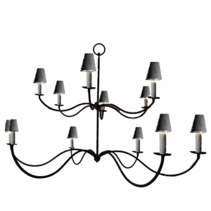 Swan two Tier Chandelier