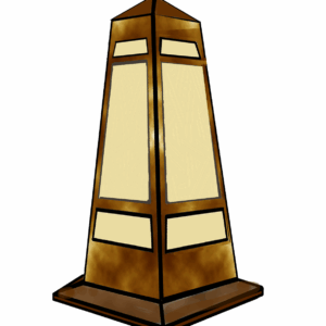 Blanch 8" Path Light tapered