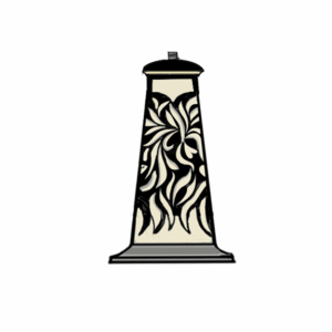 Zaire 8" x 18" tapered bollard