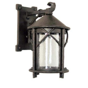 Outdoor Iron Lantern Aspen Wall Bracket