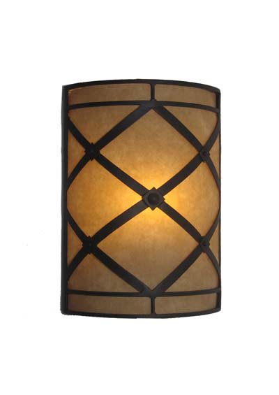 Wrought Iron Wall Sconce Lowell