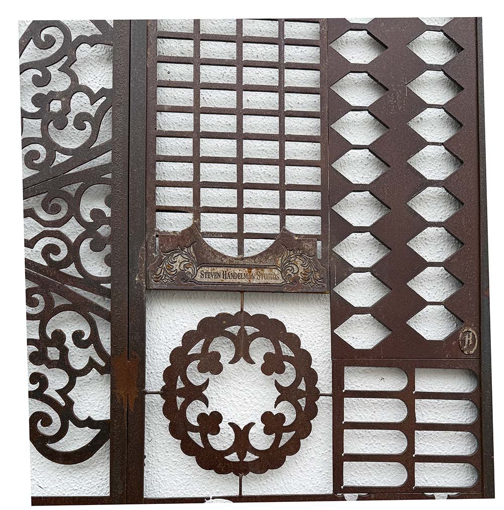 Puzzled .large Metal Art Wall Hanging