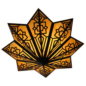 Regency Medium Star Ceiling Mounted Light